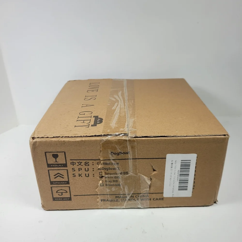 Sweejar Dog Bowl Gift Box